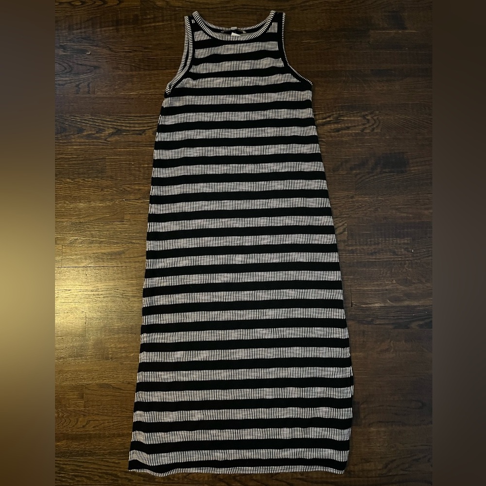 Loft Ribbed Midi Dress
